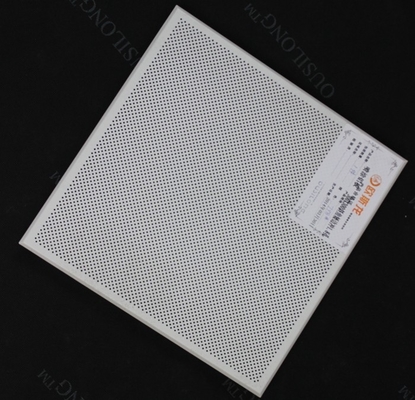 Пефорированные или простые белые алюминий/зажим GI в плитках потолка с снятой кромкой