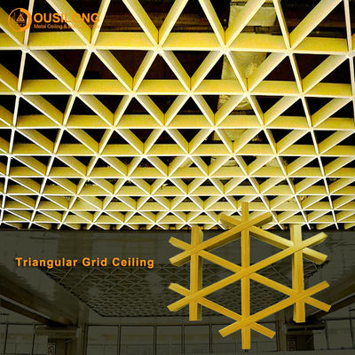 Rustproof алюминиевый приостанавливанный открытый потолок решетки/алюминиевая панель потолка гриля для торгового центра
