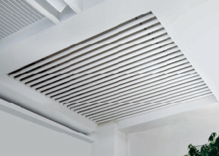 Алюминиевый круглый потолок кухни трубки кроет приостанавливанную панель черепицей профиля металла алюминиевую, Dia 75mm