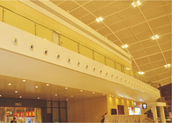 Плитки потолка нутряного декора алюминиевые акустические с электростатическим покрытием порошка