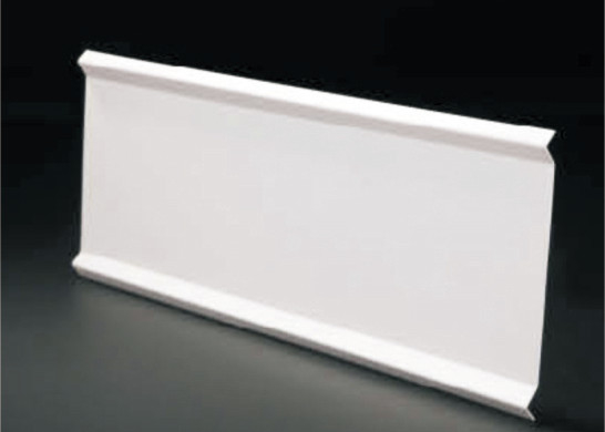 Выполненный на заказ декоративный приостанавливанный белый алюминиевый потолок дефлектора, архитектурноакустический ложный линейный потолок металла