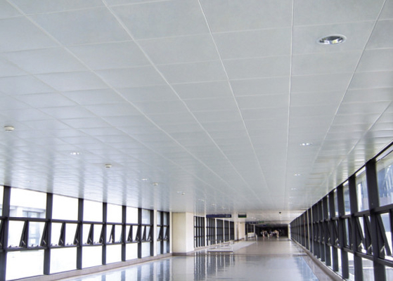 Metal панели пефорированные фронтом алюминиевые акустические для плиток потолка потолка 12 x 12, SGS