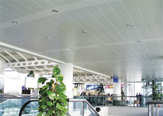 Алюминиевый потолок прокладки, строя панели нутряного потолка архитектурноакустические