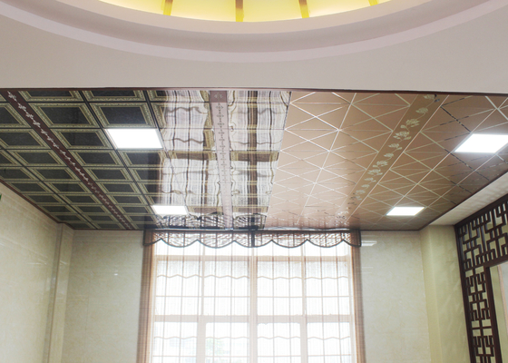 Малая проверка суспендируя плитки художнического потолка Tegular для домашней пространственной картины