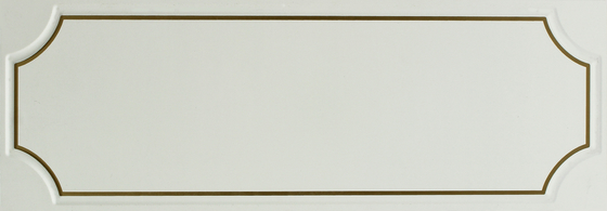 Шикарный художнический зажим в плитках потолка с красивейшей золотистой линией картиной