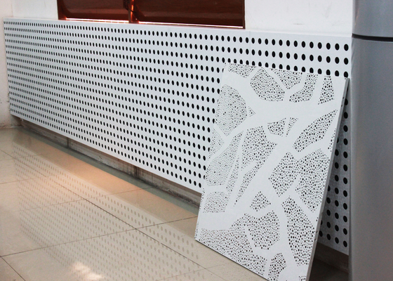Высокопрочные пефорированные алюминиевые панели стены с затыловкой Accoustical