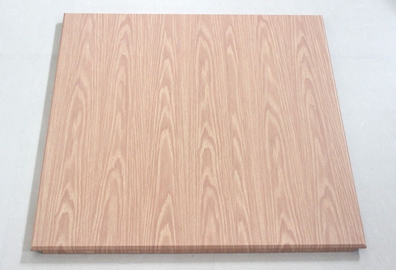 Деревянный алюминиевый цвет строя материал 600mm x 600mm нутряного украшения