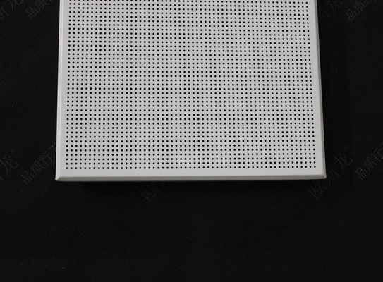 ISO аттестовал зажим в доказательстве ржавчины панели потолка белым покрынном порошком
