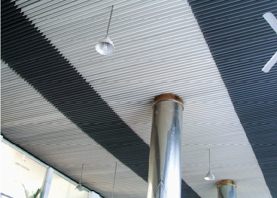 C - панель потолка прокладки форменного zero зазора алюминиевая/потолок металла линейный