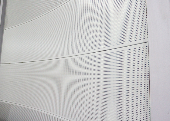 Изогнутая алюминиевая панель стены/пефорировала панели потолка металла для строя стены